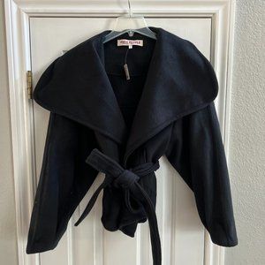 Free People Mina Tie Belt Jacket small